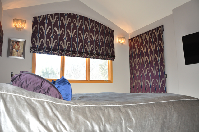 master bedroom in Boulder  says -exquisite luxury-side